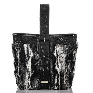 NWT $325 BRAHMIN Faith Black Wichita Shoulder Bag